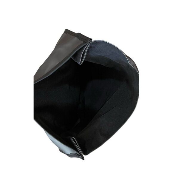 RAINS Weatherproof Waves Rucksack Silver Backpack Men Women Adjustable MSRP $125 - Picture 5 of 5